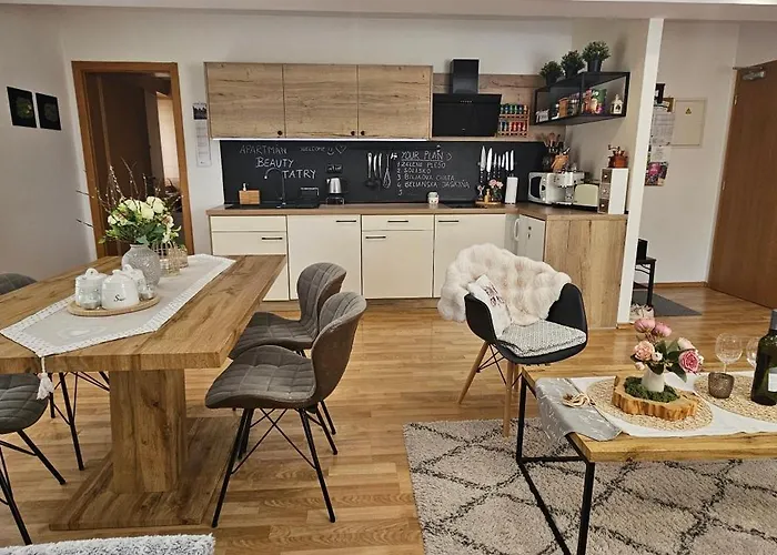 Beauty Tatry With A View Of The Mountains Nová Lesná