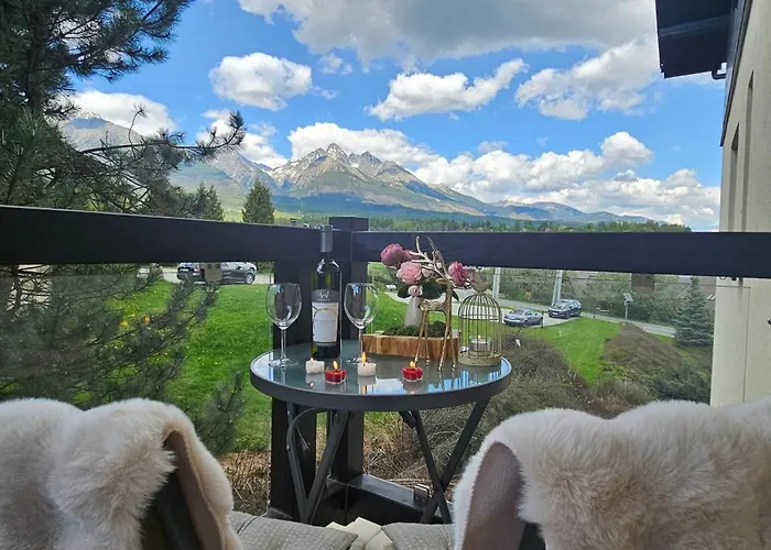 Daire Beauty Tatry With A View Of The Mountains *