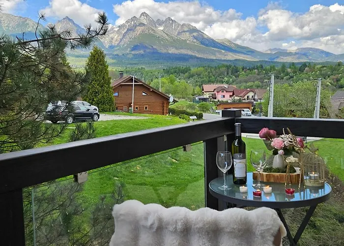 Beauty Tatry With A View Of The Mountains *